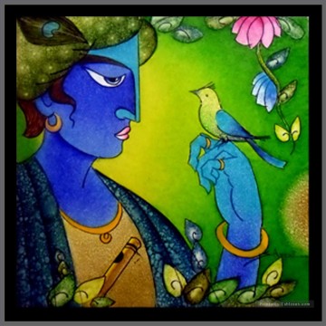 indienne Tableau Peinture - Indienne 29